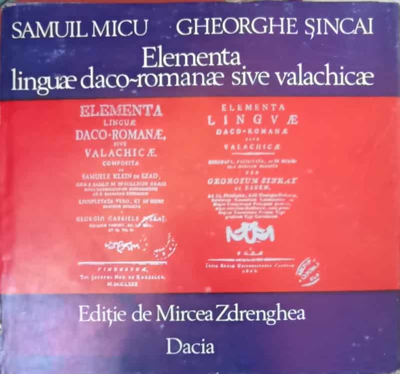 Vezi detalii pentru Elementa Linguae Daco-romanae Sive Valachicae