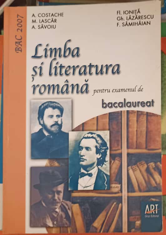 Limba Si Literatura Romana Pentru Examenul De Bacalaureat
