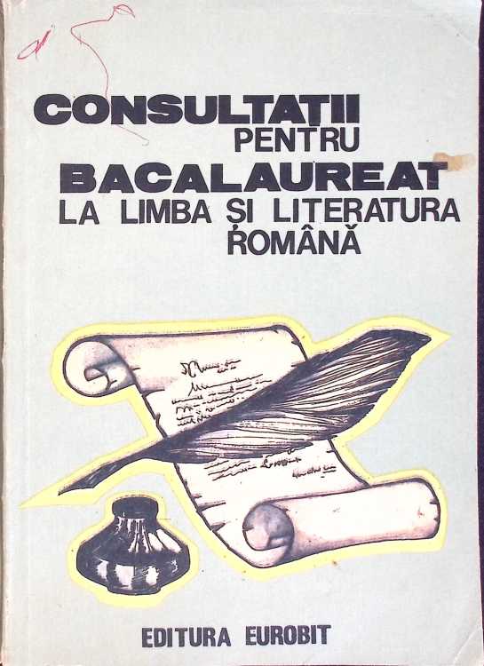 Consultatii Pentru Bacalaureat La Limba Si Literatura Romana