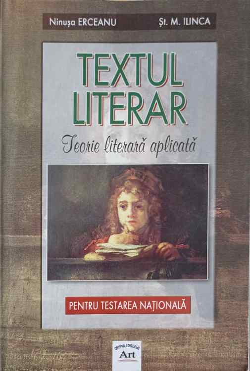 Textul Literar. Teorie Literara Aplicata Pentru Clasele V-viii