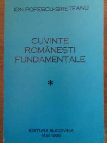 Cuvinte Romanesti Fundamentale Vol.1