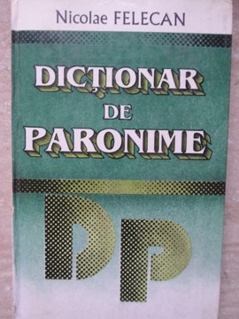 Dictionar De Paronime