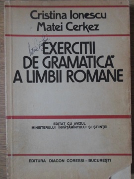 Exercitii De Gramatica A Limbii Romane