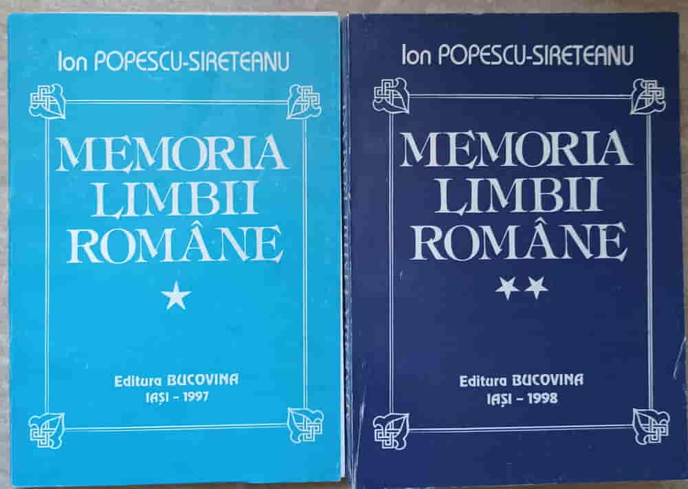 Vezi detalii pentru Memoria Limbii Romane Vol.1-2