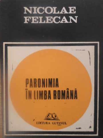 Paronimia In Limba Romana