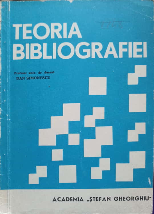 Vezi detalii pentru Teoria Bibliografiei