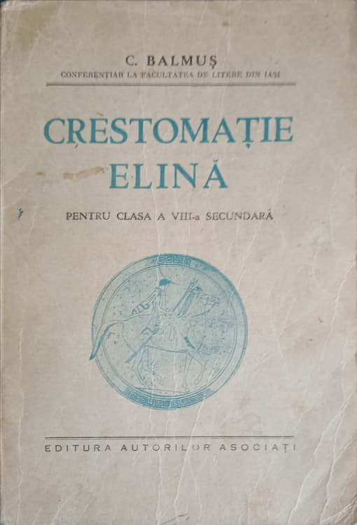 Crestomatie Elina Pentru Clasa A Viii-a Secundara