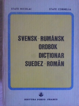 Dictionar Suedez-roman