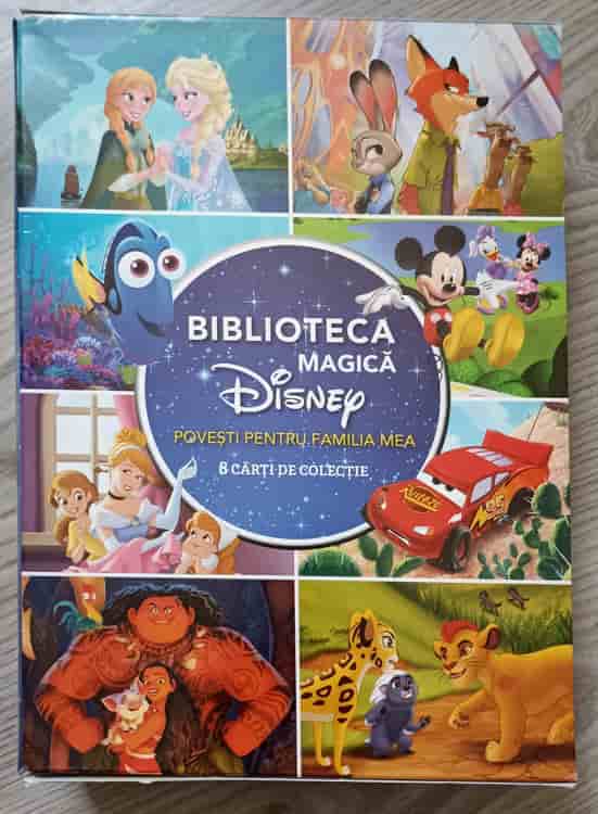 Biblioteca Magica Disney. Povesti Pentru Familia Mea. 8 Carti De Colectie