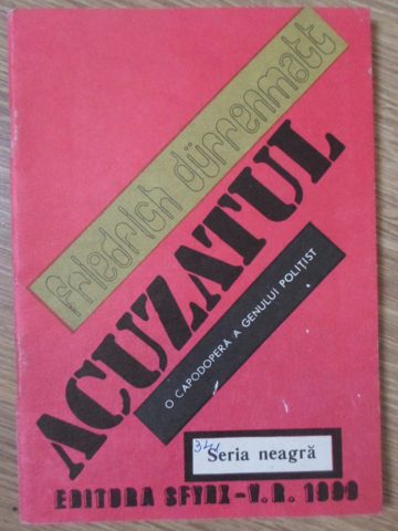 Vezi detalii pentru Acuzatul (o Capodopera A Genului Politist)