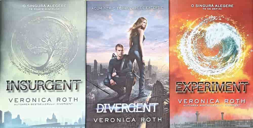 Vezi detalii pentru Divergent, Insurgent, Experiment Vol.1-3