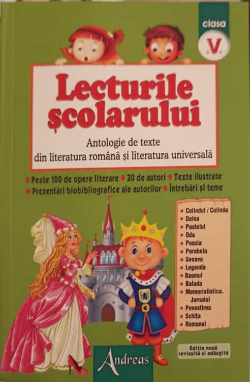 Lecturile Scolarului Clasa A V-a