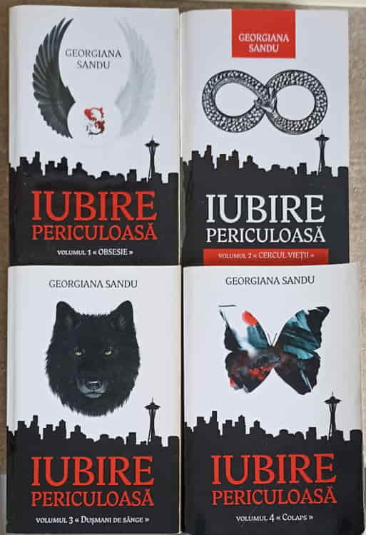 Iubire Periculoasa Vol.1-4 Obsesie, Cercul Vietii, Dusmani De Sange, Colaps