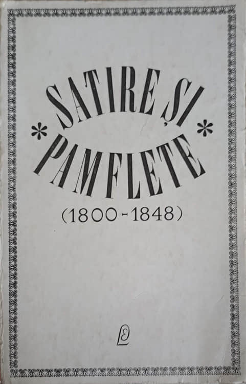 Satire Si Pamflete (1800-1848)