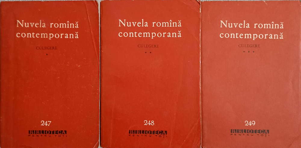 Vezi detalii pentru Nuvela Romana Contemporana Vol.1-3