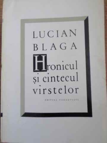 Vezi detalii pentru Hronicul Si Cantecul Varstelor