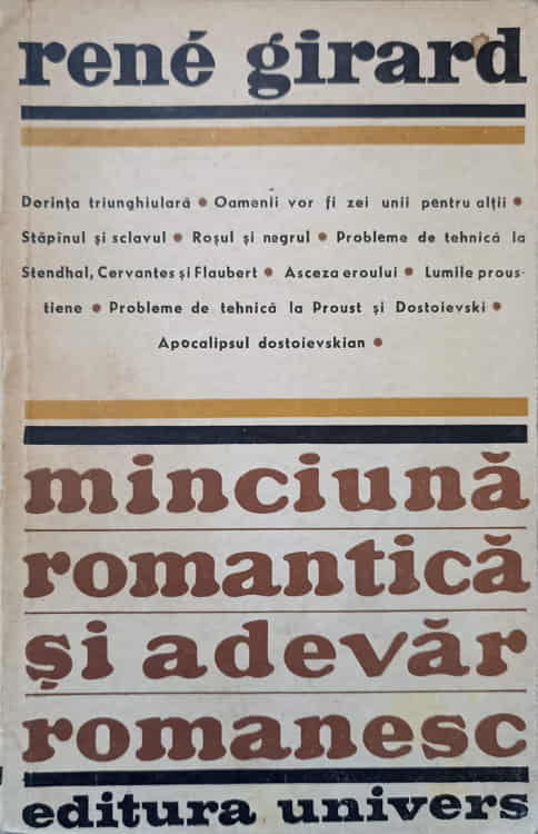 Vezi detalii pentru Minciuna Romantica Si Adevar Romanesc