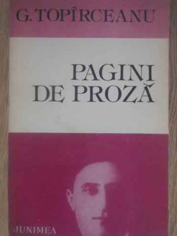 Pagini De Proza