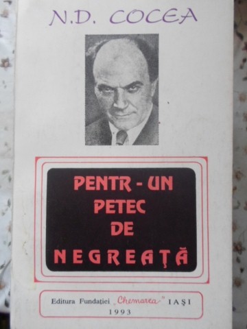 Vezi detalii pentru Pentr-un Petec De Negreata