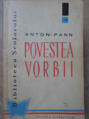 Povestea Vorbii Si Alte Scrieri