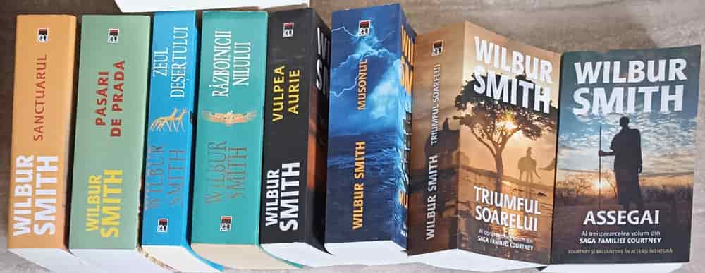 Lot 8 Carti De Wilbur Smith