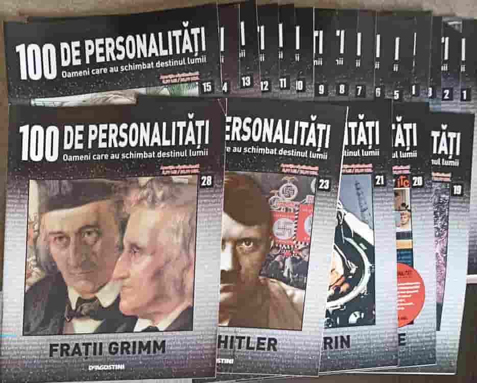 Vezi detalii pentru Lot 20 Reviste 100 De Personalitati. Oameni Care Au Schimbat Destinul Lumii