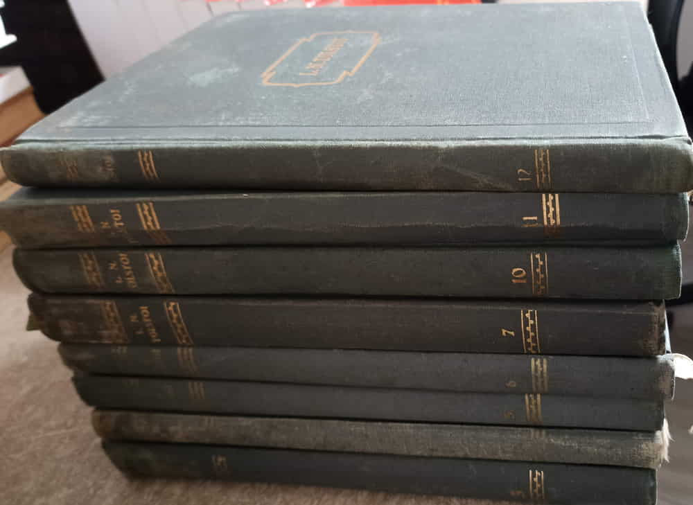 Lot 8 Carti L.n. Tolstoi: Opere Vol.3-7, 10-12