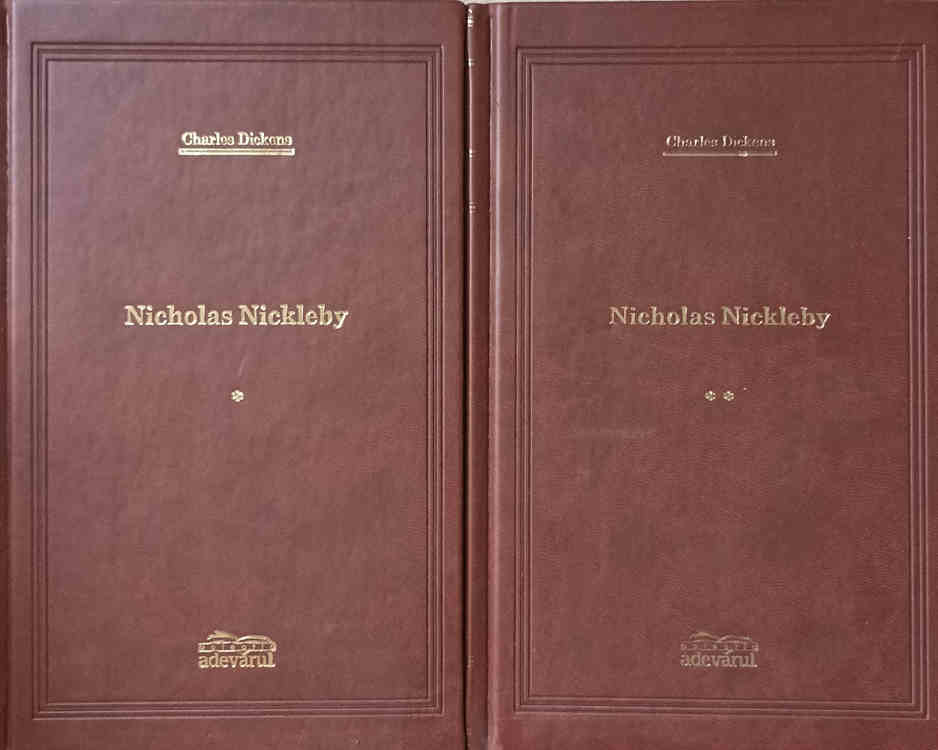 Vezi detalii pentru Nicholas Nickleby Vol.1-2 (editie De Lux Legata In Piele)