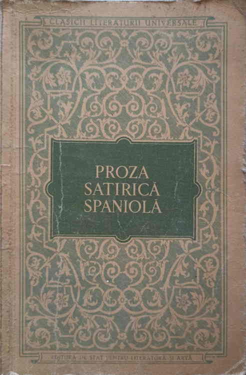 Vezi detalii pentru Proza Satirica Spaniola