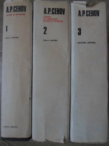 Opere Vol.1-3 Schite Si Povestiri. Drama La Vanatoare. Un Roman Cu Un Contrabas