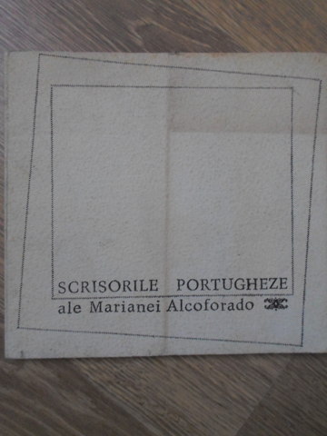 Scrisori Portugheze Ale Marianei Alcoforado