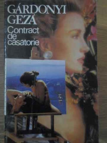 Contract De Casatorie