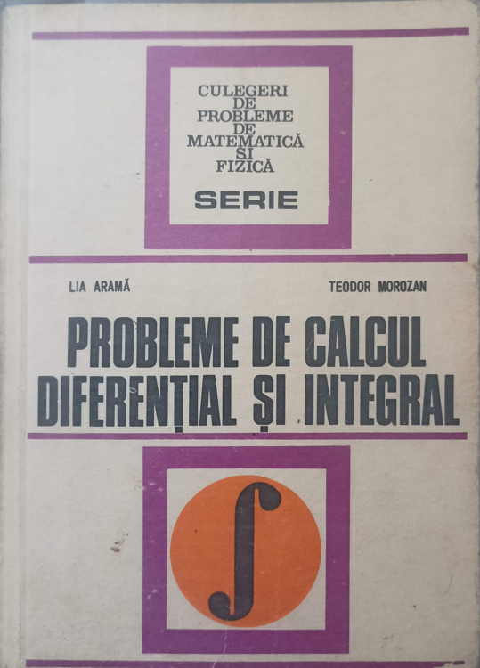 Vezi detalii pentru Probleme De Calcul Diferential Si Integral