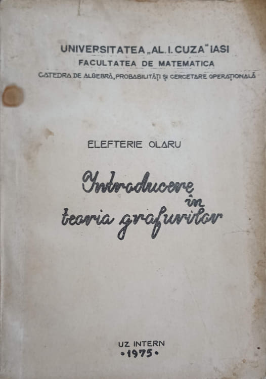 Introducere in teoria grafurilor