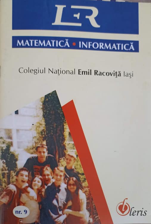 Vezi detalii pentru Revista De Matematica Si Informatica A Colegiului Emil Racovita, Iasi, Nr.9/2002