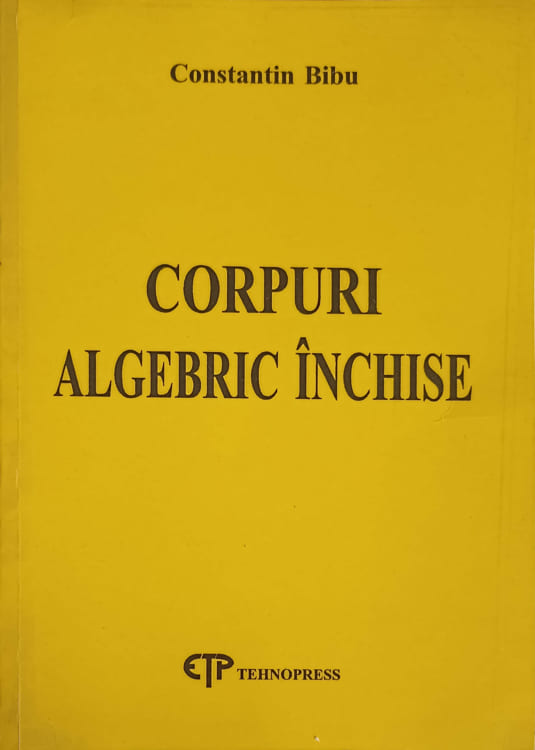 Corpuri Algebric Inchise