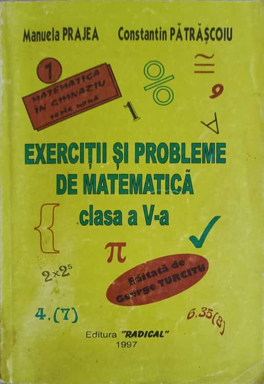 Vezi detalii pentru Exercitii Si Probleme De Matematica, Clasa A V-a