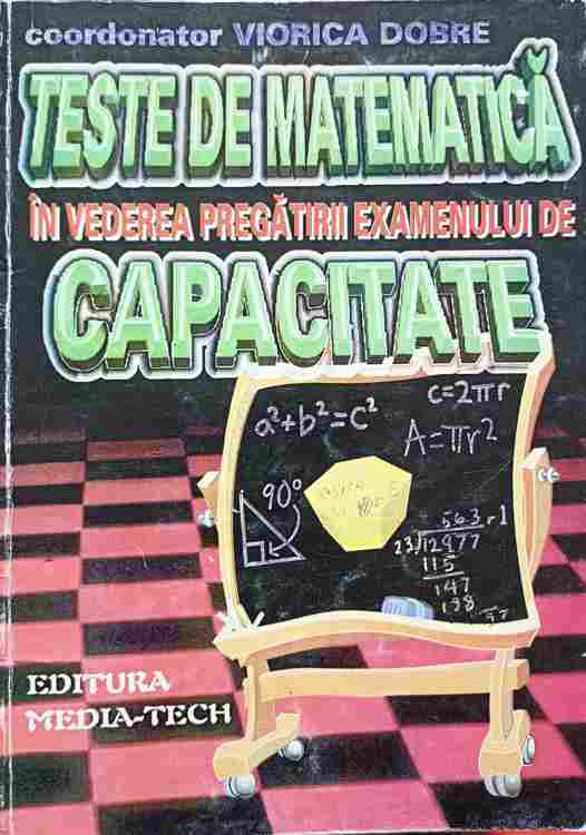 Teste De Matematica In Vederea Examenului De Capacitate