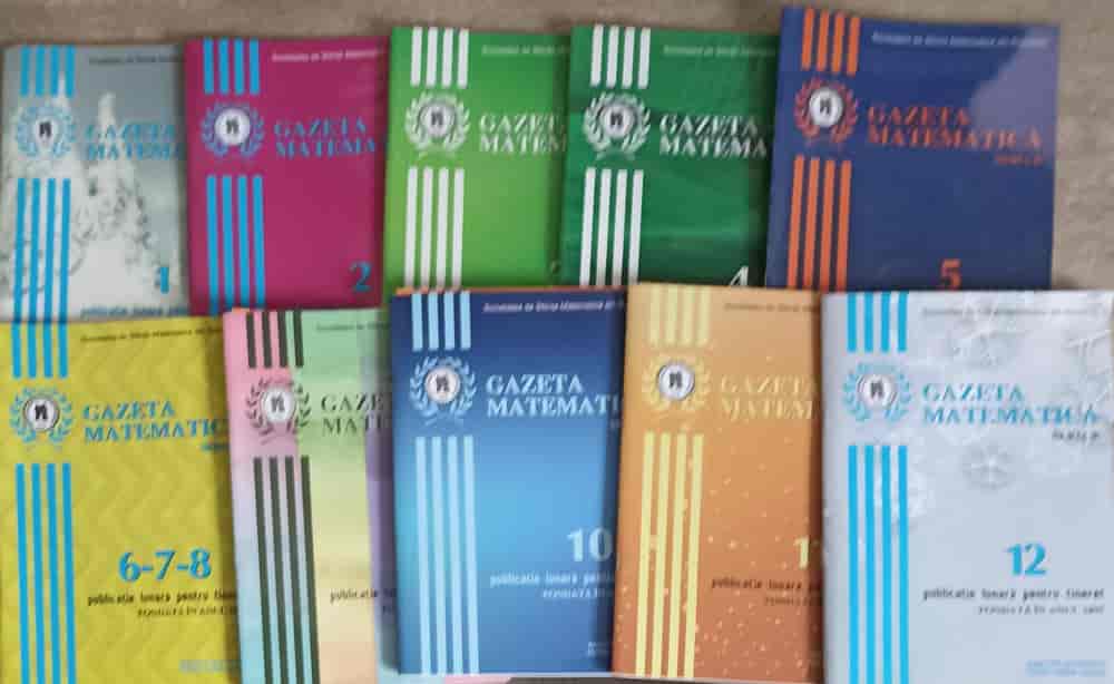 Gazeta Matematica 2015, Seria B Vol.1-12 (10 Reviste)