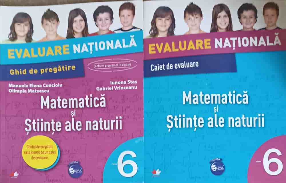 Vezi detalii pentru Matematica Si Stiintele Naturii, Clasa A 6-a: Ghid De Pregatire, Caiet De Evaluare