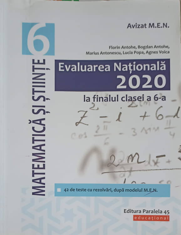 Vezi detalii pentru Matematica: Evaluarea Nationala 2020 La Finalul Clasei A 6-a