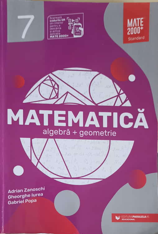 Matematica Algebra, Geometrie Clasa A Vii-a