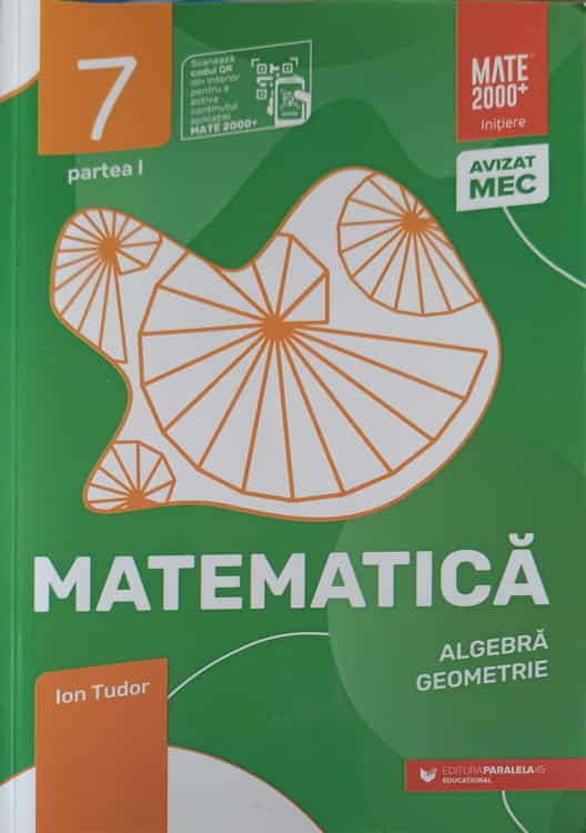 Matematica Algebra, Geometrie, Clasa 7, Partea 1 Caiet De Lucru