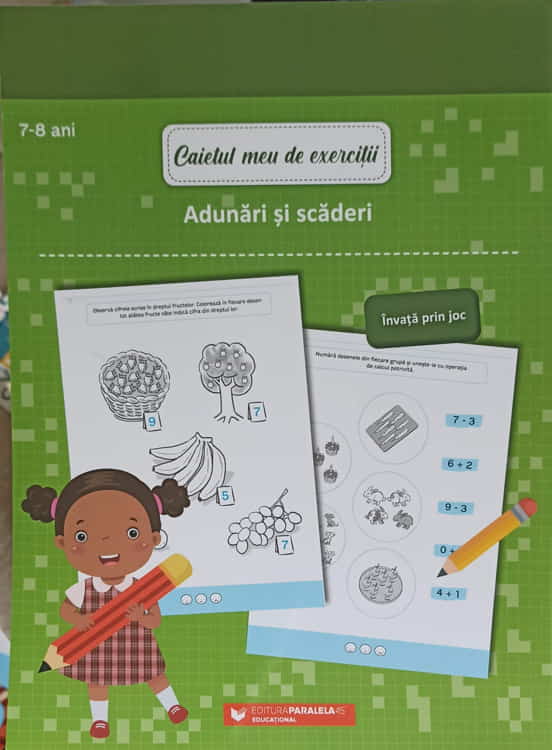 Vezi detalii pentru Caietul Meu De Exercitii: Adunari Si Scaderi (7-8 Ani)