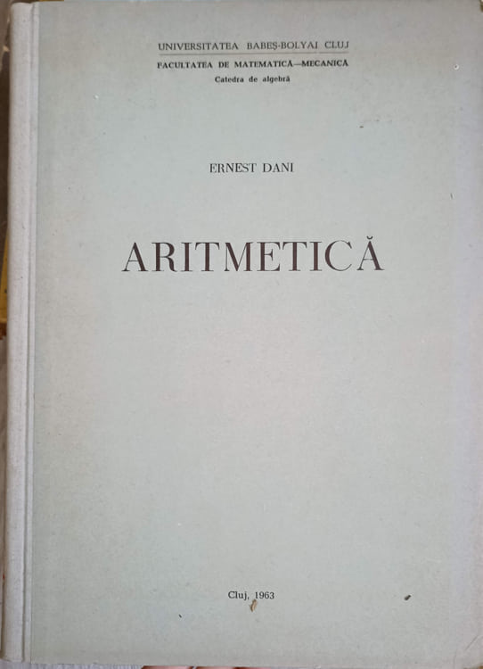 Vezi detalii pentru Aritmetica