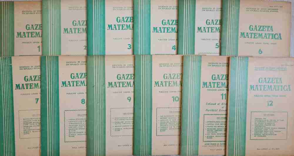 Gazeta Matematica Nr.1-12/1979