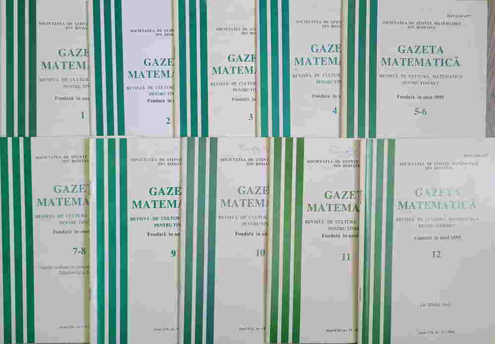 Gazeta Matematica Nr.1-12/2004