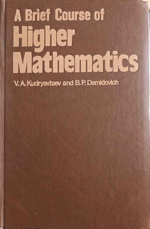 A Brief Course Of Higher Mathematics