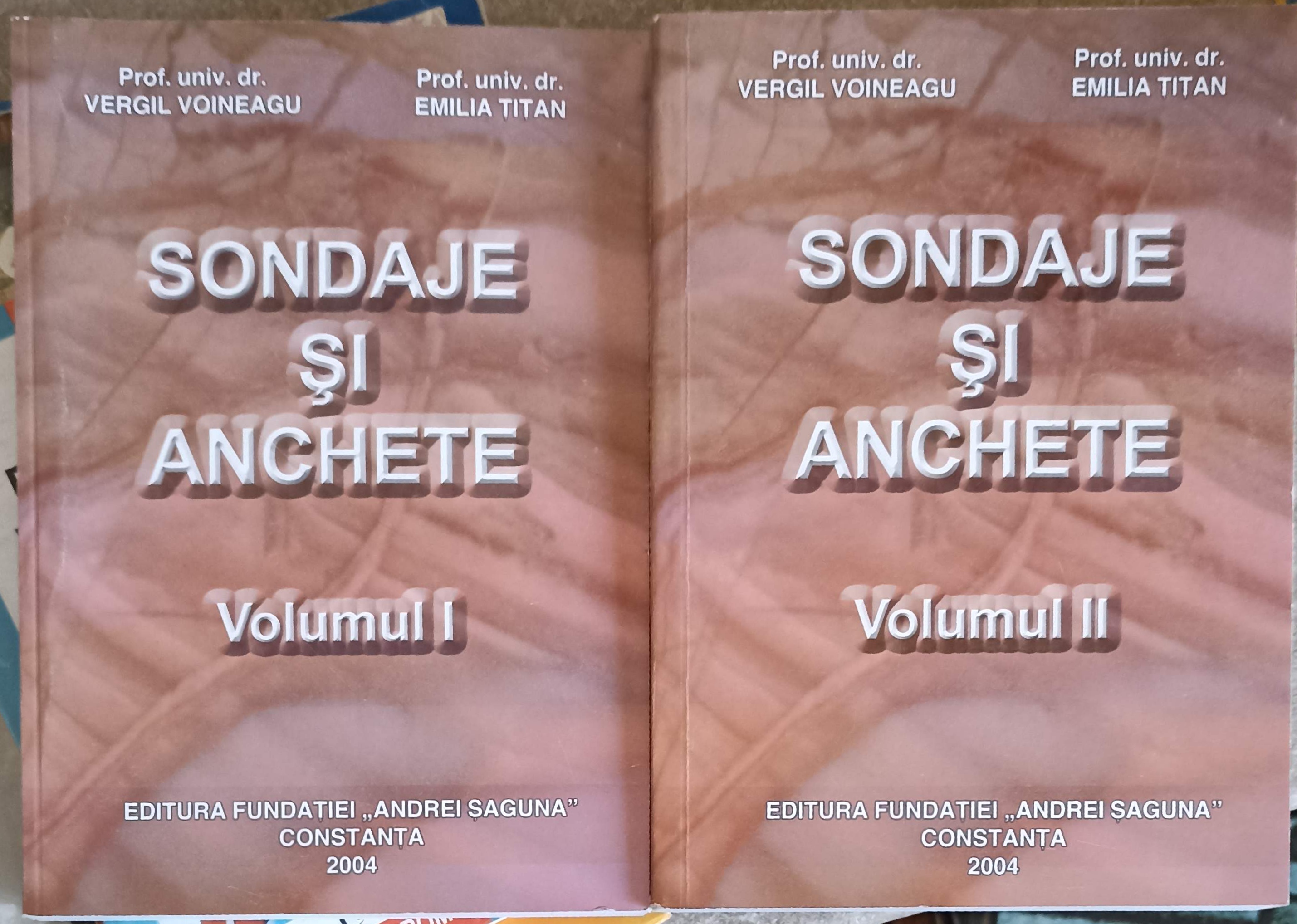 Vezi detalii pentru Sondaje Si Anchete Vol.1-2