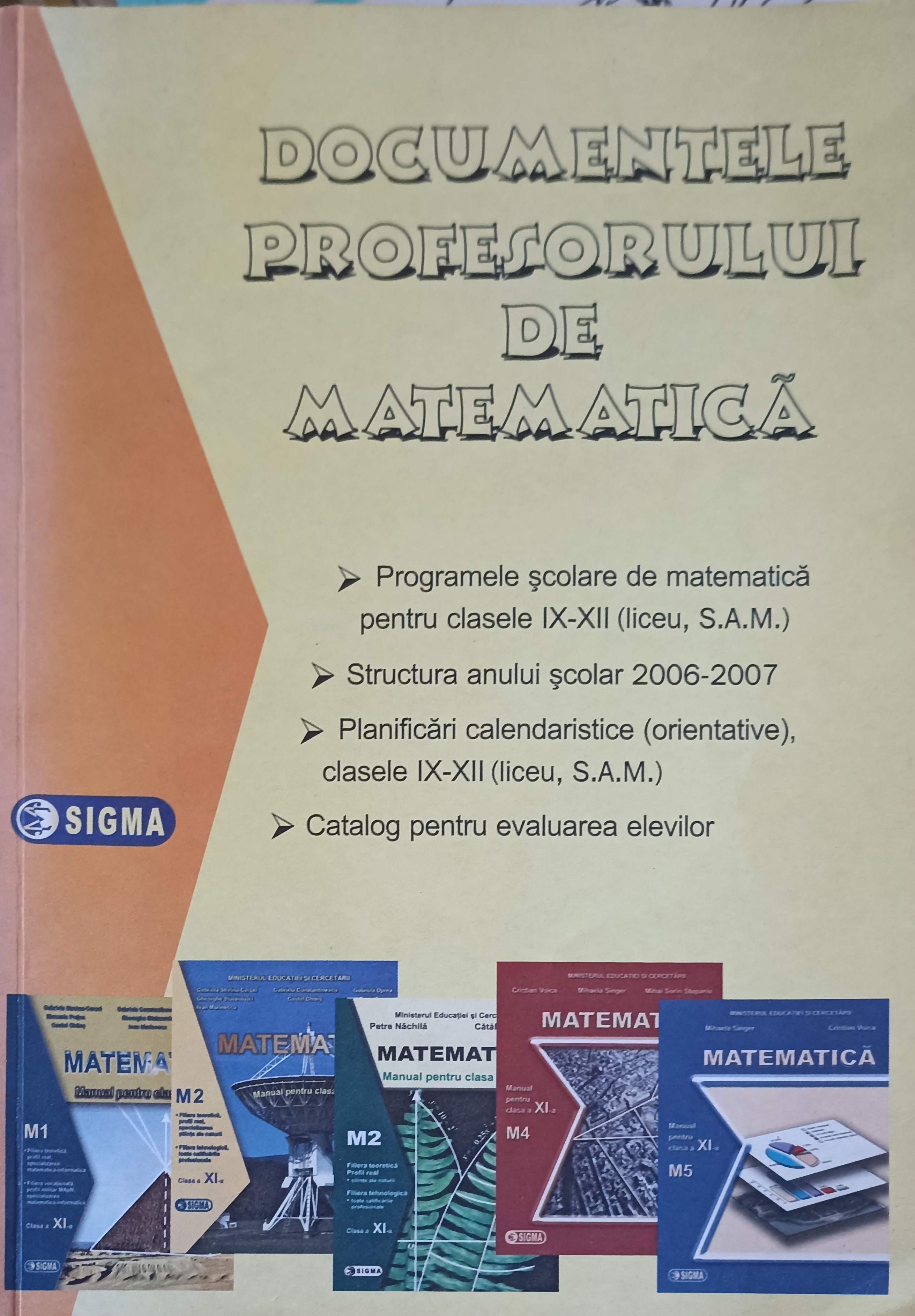 Documentele Profesorului De Matematica (2006-2007)